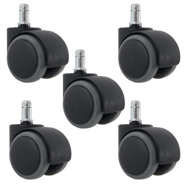 5er-Set Hartbodenrollen MCW-H86