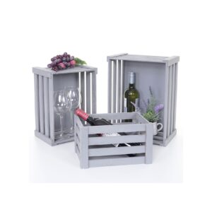 3er Set Holzkiste MCW-C56