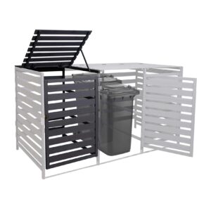 XL 1er-/2er-Mülltonnenverkleidung Erweiterung MCW-H62