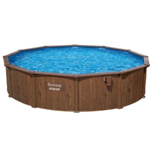 Bestway® Hydrium™ Stahlwandpool Komplett-Set mit Sandfilteranlage Ø 490 x 130 cm