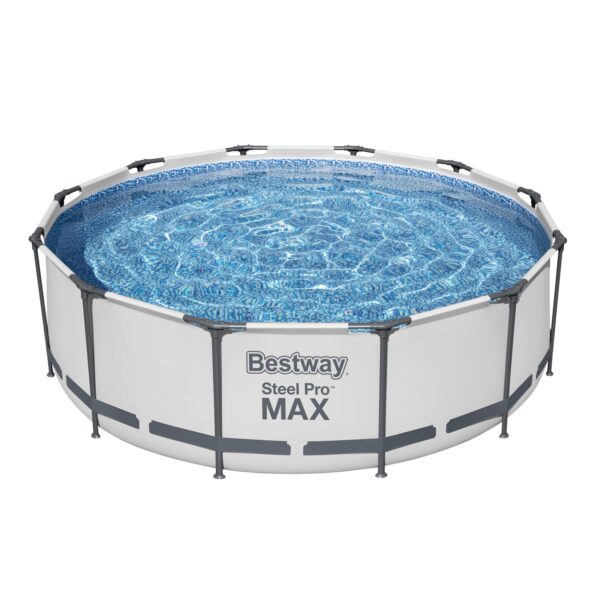 Bestway® Steel Pro MAX™ Frame Pool Set mit Filterpumpe Ø 366 x 100 cm