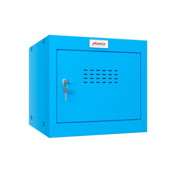 Phoenix CL-Serie CL0344BBK  Würfelschließfach in Blau mit Schlüsselschloss