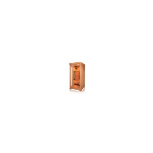 PureHaven Infrarotkabine 90x90x190 cm aus Pacific Coast Hemlock-Holz Bluetooth-Soundsystem Timer Lichttherapie in 4 Farben digitale Steuerung