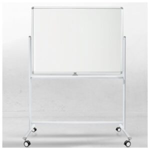 Whiteboard Stanford   Lackiert   Mobil & drehbar   Für Büro