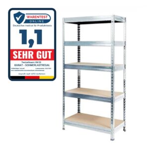 Schwerlastregal   Verzinkt   Traglast bis 1250 kg   Individuell einsetzbar