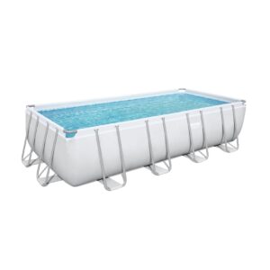 Bestway® Power Steel™ Frame Pool Komplett-Set mit Filterpumpe 549 x 274 x 122 cm