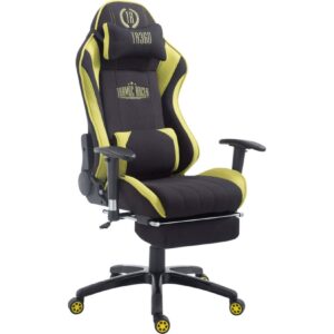 CLP Racing Gaming Bürostuhl Shift XL l Gamingstuhl Mit Stoffbezug Und 150 KG Belastbarkeit l Höhenverstellbarer Drehstuhl Mit Leichtlaufrollen