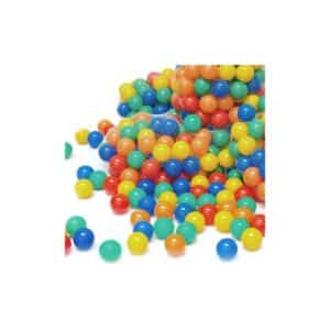 1000 bunte Bälle für Bällebad 7cm Babybälle Plastikbälle Baby Spielbälle