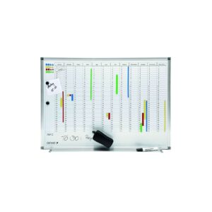 GENIE AP2000 Jahresplaner Magnettafel Terminplaner Whiteboard Wandtafel Pinnwand