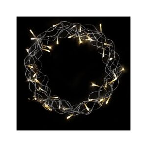 LEX LED Metallkranz grobmaschig