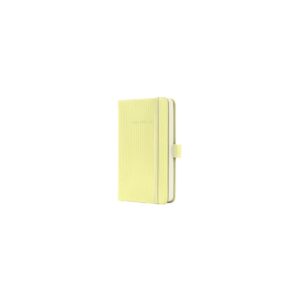 Notizbuch Conceptum Hardcover A6  smooth yellow liniert