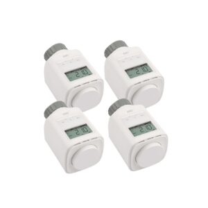 4 Stück IOIO HT 2000 Elektronischer Thermostat Heizkörperthermostat spart bis 30% Heizkosten