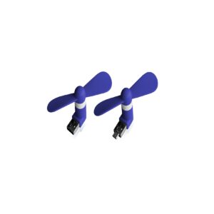Xlayer COLOURLINE Ventilator XLayer Colour Line Mini Fan 2-in-1 Micro USB & USB