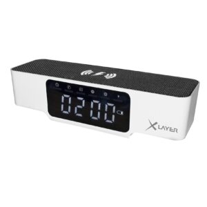 Xlayer WIRELESS Ladegerät XLayer Wireless Charging Alarm Clock Smartphones/Tablets