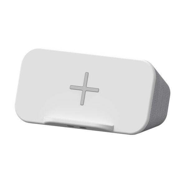 Xlayer WIRELESS Ladegerät Wireless Charging Speaker 5W White Smartphones/Tablets