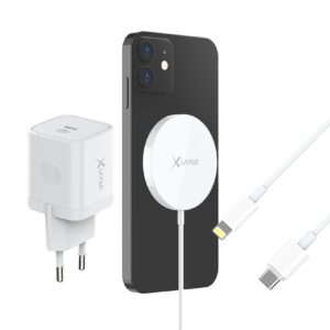Xlayer WIRELESS MagFix Pro 3-teiliges MagSafe Wireless Charging Starter Set Ladegerät
