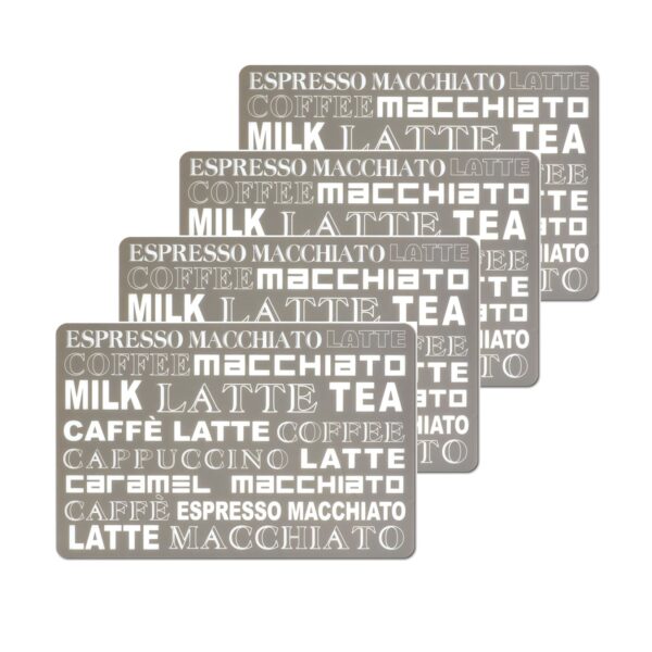 neuetischkultur Platzmatte 4 Stück Coffee