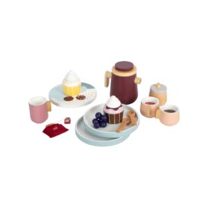 Smallfoot Kaffee und Tee-Set "tasty" Mehrfarbig Kinder-Küchenset