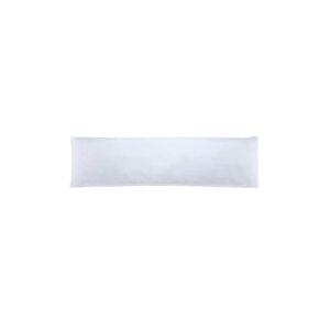 SCHLAFWOHL BASIC® Seitenschläferkissen • Lagerungskissen • Schwangerschaftskissen • Stillkissen • 40x145 • weiß • mit abnehmbaren Bezug • waschbar
