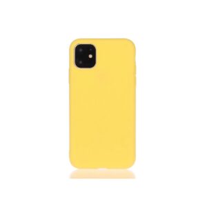 Hülle Handy Schutz für Apple iPhone 13 Pro Max Case Cover Tasche Etuis Gelb Neu