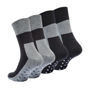 Vincent Creation® 4 Paar Stoppersocken ABS-Socken