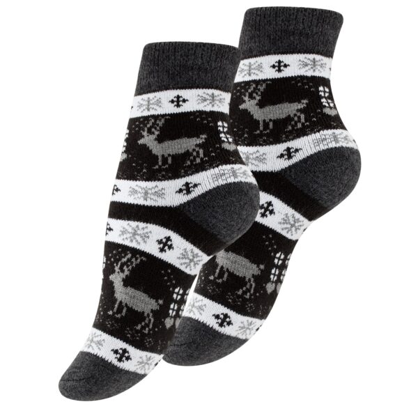Yenita® 4 Paar Damen Thermosocken mit Innenfutter