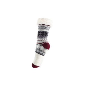 Yenita® Hüttensocken im Norwegerdesign mit ABS-Sohle