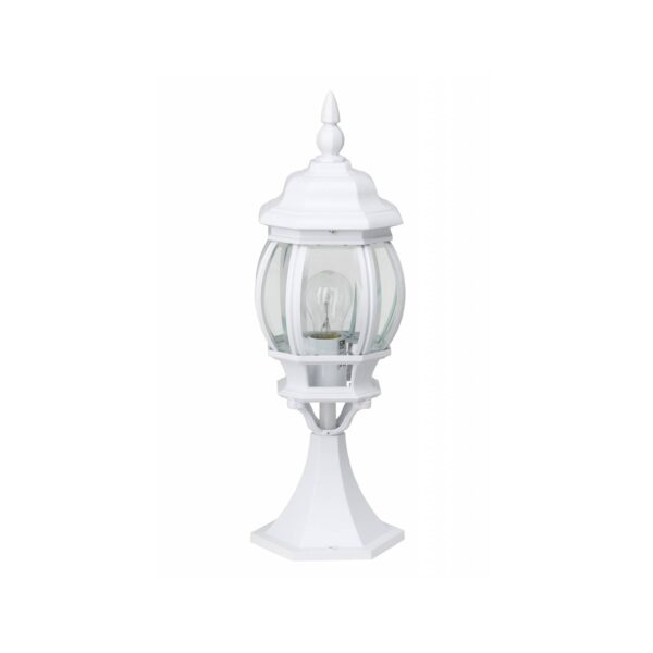 BRILLIANT Lampe Istria Außensockelleuchte 50cm weiß   1x A60