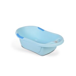 Babybadewanne Lilly platzsparend mit Wasserablauf