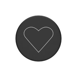 PopSockets PopSockets PG White Heart Black