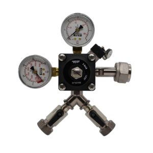 Druckminderer 2-leitig CO2 für Bier Zapfanlage 3bar