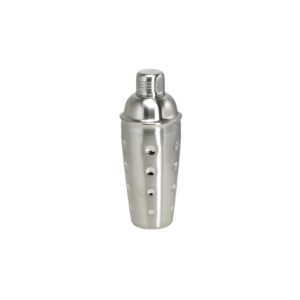 Cocktail shaker 3tlg. - Edelstahl mit Sieb - 700 ml.