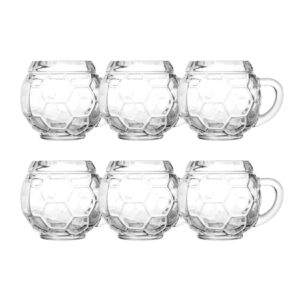Bierglas 6er Set Biergläser Fussball Bierkanne 0