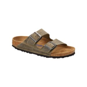 Birkenstock Arizona Weichbettung Fettleder Herren Pantolette