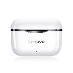 Lenovo LP1 Bluetooth-Kopfhörer Weiß mit schwarzem Rand