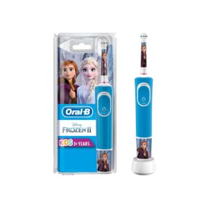 Oral-B Kids Frozen Elektrische Zahnbürste mit Disney-Stickern