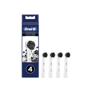 Oral-B EB20CH-4 Pure Clean Aktivkohle Ersatzbürsten