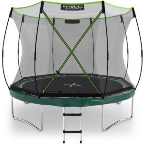KINETIC SPORTS Federloses Trampolin TÜV Rheinland geprüft     Ø 305 cm