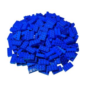 LEGO® DUPLO® 2x4 Steine Bausteine Blau - 3011 - Teile 10x