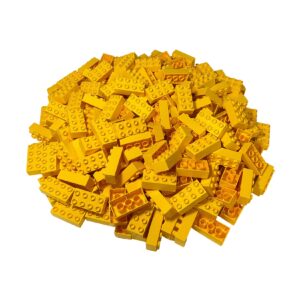 LEGO® DUPLO® 2x4 Steine Bausteine Gelb - 3011 - Teile 250x