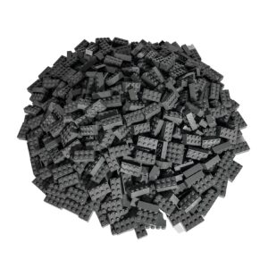 LEGO® 2x4 Steine Hochsteine Dunkelgrau - 3001 - Menge 100x