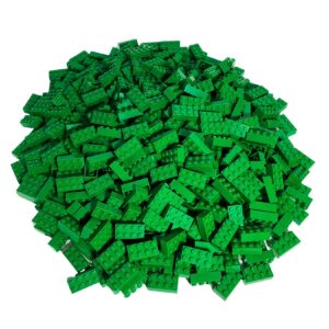 LEGO® 2x4 Steine Hochsteine Grün - 3001 - Menge 100x