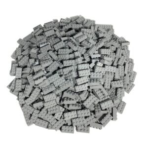 LEGO® 2x4 Steine Hochsteine Hellgrau - 3001 - Menge 100x