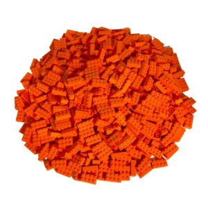 LEGO® 2x4 Steine Hochsteine Orange - 3001 - Menge 100x