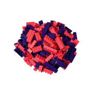 LEGO® Steine Hochsteine Rosa & Lila - Teile 200x